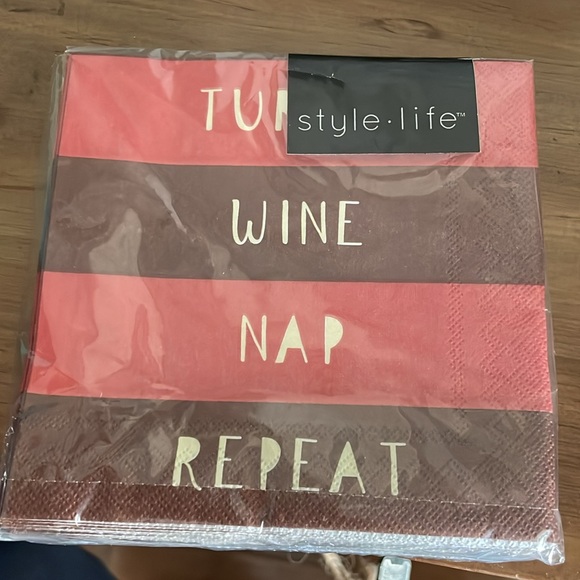 StyleLife 5 packs of Wine Napkins - Picture 10 of 11
